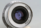 Nikon Nippon Kogaku Nikkor-Q.C 50mm F/3.5 Lens for Leica L39 #56154C2