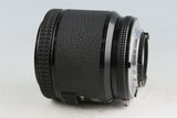Nikon F3 AF + AF-Nikkor 80mm F/2.8 Lens #56216D4