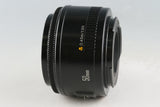 Canon EF 50mm F/1.8 II Lens #56241F4