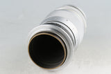 Leica Leitz Elmar 90mm F/4 Lens for Leica L39 #56293T