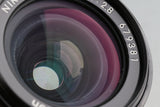 Nikon Nikkor 28mm F/2.8 Ais Lens #56339A4