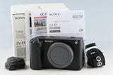 Sony α ZV-E1 Mirrorless Digital Camera With Box *Japanese Version Only* #56391L2