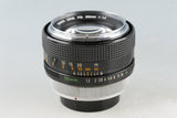 Canon FD 55mm F/1.2 Lens #56466F4