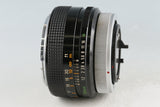 Canon FD 55mm F/1.2 Lens #56466F4
