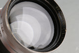 Leica Leitz Summitar 50mm F/2 Lens Leica L39 #56468T