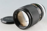 Canon FD 135mm F/2.5 S.C. Lens #56490F4