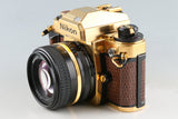 Nikon FA Gold + Nikkor 50mm F/1.4 Ais Lens #56493D5