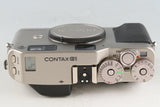 Contax G1 + Carl Zeiss Planar T* 45mm F/2 Lens With Box #56501L9