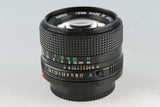 Canon FD 50mm F/1.4 Lens #56505F4