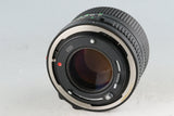 Canon FD 50mm F/1.4 Lens #56505F4