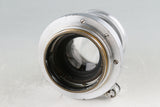 Leica Leitz Summar 50mm F/2 Lens for L39 #56527T
