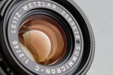 Leica Leitz Summicron-C 40mm F/2 Lens for Leica M #56538T