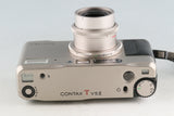 Contax TVS II 35mm Point & Shoot Film Camera #56541D2