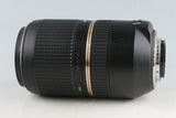 Tamron SP 70-300mm F/4-5.6 Di VC USD Model A005 Lens for Nikon #56561G41