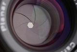 Contax Carl Zeiss Planar T* 45mm F/2 Black Lens for G1/G2 #56572A1