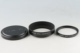 Contax Carl Zeiss Planar T* 45mm F/2 Black Lens for G1/G2 #56572A1