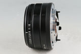 Contax Carl Zeiss Planar T* 35mm F/2 Black Lens for G1/G2 #56574A1