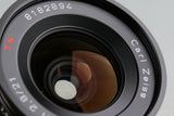 Contax Carl Zeiss Biogon T* 21mm F/2.8 Black Lens + GF-21 Finder #56577L8