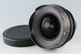 Canon CN-E 14mm T/3.1 L F Cinema Lens #56646F6