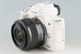 Canon EOS Kiss M + EF-M 15-45mm F/3.5-6.3 IS STM Lens #56661E4