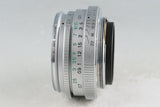 Rollei Sonnar 40mm F/2.8 HFT Lens + M Mount Adapter #56662C2