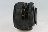 Contax Carl Zeiss Planar T* 50mm F/1.4 MMJ Lens for CY Mount #56729A2