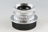 Leica Leitz Summaron 35mm F/3.5 Lens for L39 #56736T