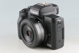 Canon EOS Kiss M + EF-M 22mm F/2 STM Lens #56761E1