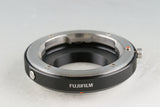 Fujifilm M Mount Adapter With Box #56763L8