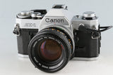 Canon AE-1 + FD 50mm F/1.4 S.S.C. Lens #56766G23