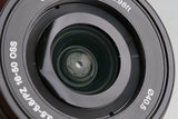 Sony α6300/a6300 + E PZ 16-50mm F/3.5-5.6 OSS Lens *Japanese Version Only * #56774D7
