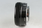 Sony α6300/a6300 + E PZ 16-50mm F/3.5-5.6 OSS Lens *Japanese Version Only * #56774D7