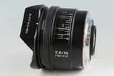Sony 16mm F/2.8 Fish-Eye Lens for Sony AF #56799F6