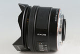 Sony 16mm F/2.8 Fish-Eye Lens for Sony AF #56799F6