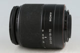 Sony α100 + DT 18-70mm F/3.5-5.6 Macro Lens *Japanese version only* #56825G33