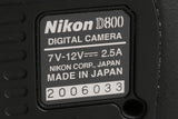 Nikon D800 Digital SLR Camera With Box *Shutter Count:65176 #56863L4