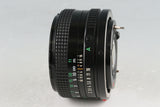 Canon AL-1 + Canon FD 50mm F/2 Lens #56874G21#AU