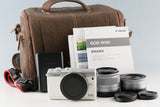 Canon EOS M100 + EF-M 22mm F/2 STM + EF-M 15-45mm F/3.5-6.3 IS STM Lens #56879E3