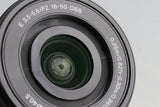 Sony α6400/a6400 + E PZ 16-50mm F/3.5-5.6 OSS Lens *Japanese Version Only * #56901E3