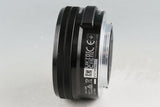 Sony α6400/a6400 + E PZ 16-50mm F/3.5-5.6 OSS Lens *Japanese Version Only * #56901E3