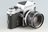 Miranda C 35mm SLR Film Camera + Auto Miranda 50mm F/1.8 Lens #56935D4