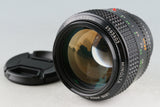 Minolta MC Rokkor-PG 58mm F/1.2 Lens for MD Mount #56942F5