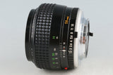 Minolta MC Rokkor-PG 58mm F/1.2 Lens for MD Mount #56942F5