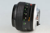 Minolta MC Rokkor-PG 58mm F/1.2 Lens for MD Mount #56942F5