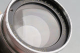 Leica Leitz Summar 50mm F/2 Lens for Leica L39 #56954T