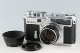 Nikon SP + Nikkor-H 50mm F/2 Lens #56955D1
