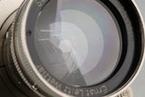 Leica Leitz Summar 50mm F/2 Nickel Lens for Leica L39 #56959T