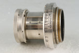 Leica Leitz Summar 50mm F/2 Nickel Lens for Leica L39 #56959T