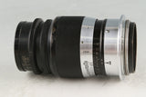 Leica Leitz Elmar 90mm F/4 Lens for Leica L39 #56960T
