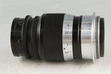Leica Leitz Elmar 90mm F/4 Lens for Leica L39 #56960T